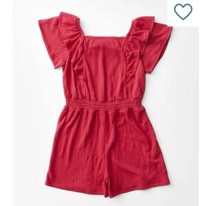 Buckle Willow & Root Ruffle Romper